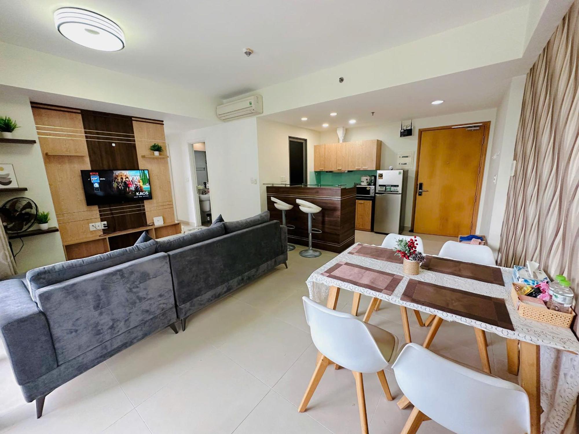 Masteri Thao Dien - 2 Bedroom Sunset View With Pool Gym Bbq - District 2 Apartment